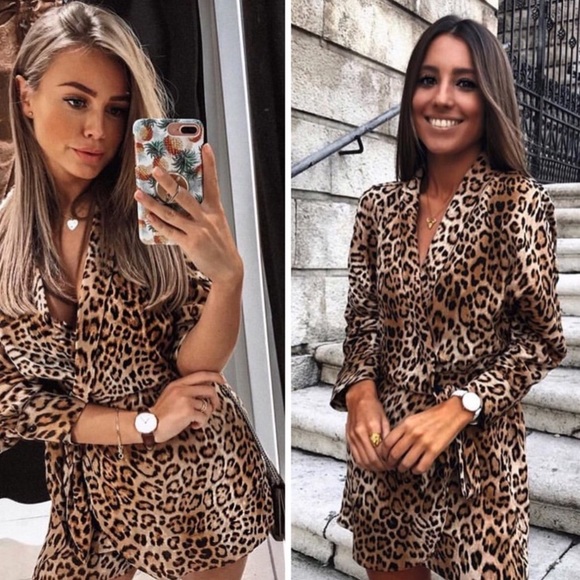 leopard print jumpsuit zara